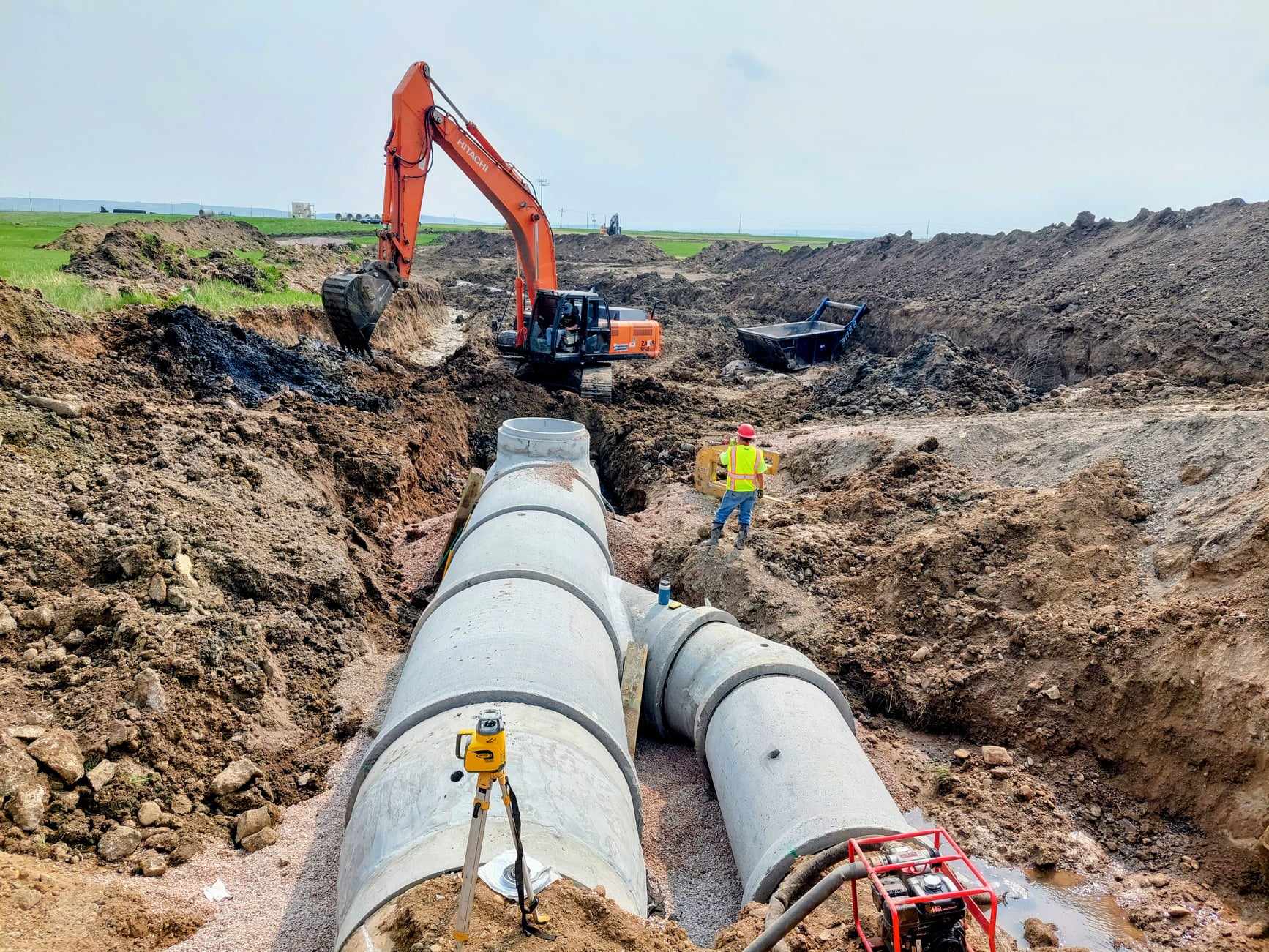 Utility Installation (Water, Sewer, Storm) in Rapid City, SD